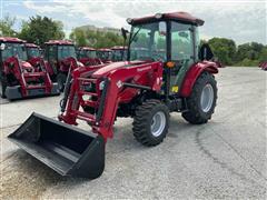 2023 Mahindra 2660 HST CAB Compact Utility Tractor W/Loader 