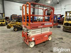 2015 Snorkel S3219E ANSI Electric Self-Propelled Scissor Lift 