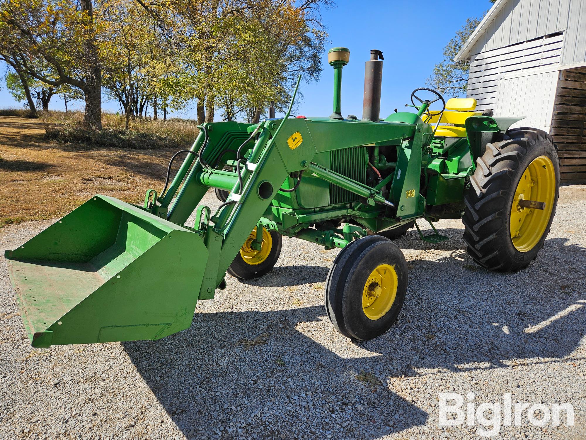 1961 John Deere 3010 2WD Tractor W/148 Loader 