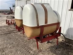 Slimline 210 Gallon Saddle Tanks W/tractor Mounts 