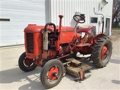 Case VAI Industrial 2WD Tractor W/Mower 