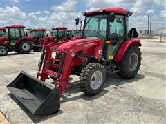 2023 Mahindra 2670 PST CAB Compact Utility Tractor W/Loader 