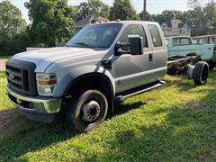 2008 Ford F550 Super Duty 2WD Extended Cab & Chassis 