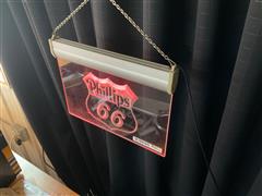 Philips 66 Lighted Sign 