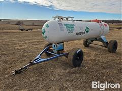 1000-Gallon Anhydrous Ammonia Tank Trailer 