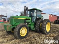 1991 John Deere 4755 MFWD Tractor 