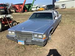 1983 Cadillac Fleetwood 4-Door Sedan 