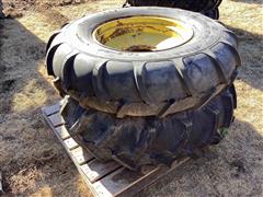 Harvest King / Titan 14.9-24 Sprinkler Tires On Rims 