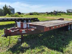 1997 Towmaster T16 T/A Flatbed Trailer 