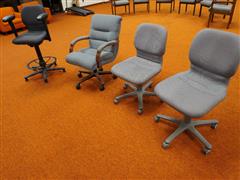 Adjustable Rolling Office Chairs 