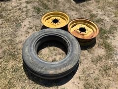 John Deere 18" Rims And Tire 