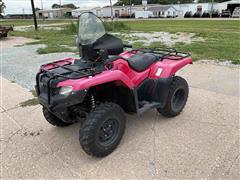 2015 Honda Rancher 420 4x4 ATV 