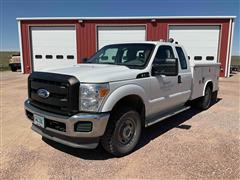 2011 Ford F250 XL Super Duty 4x4 Extended Cab Utility Truck 