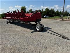 2015 Case IH 4412-30 12 Row Corn Head W/trailer 