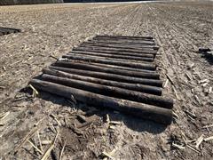 Creosote Wood Fence Posts 