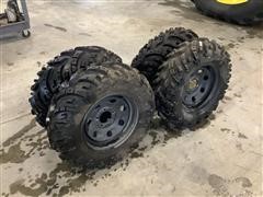 Spartacus 27X9R14 ATV Tires & Rims 