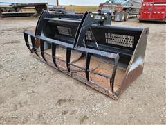 Notch GHV120 Telehandler Quick Attach Grapple Bucket 