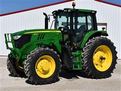 2022 John Deere 6155M MFWD Tractor 