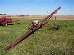 Feterl 6"X41' Auger W/5 HP 220 Volt Motor 