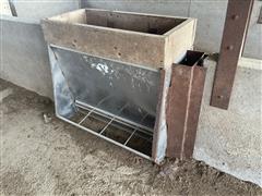 Stainless Steel Livestock Feeder 