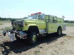 1988 GMC 7000 4x4 Fire Truck 