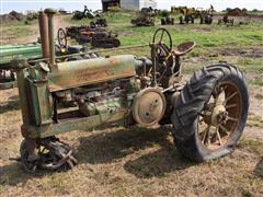 John Deere A 2WD Tractor 