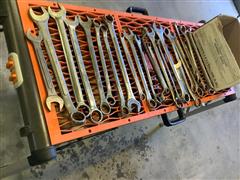 Assortment Of Open End And Box Wrenches 