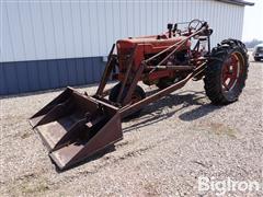1941 Farmall M 2WD Tractor W/Trip Bucket Loader 