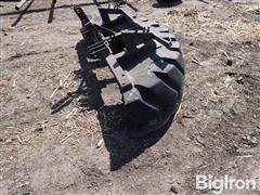 8' 3-Pt Tire Scraper 
