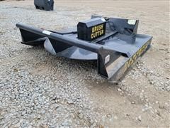 2020 Mower King SSRC72 Rotary Brush Cutter Skid Steer Attachment 