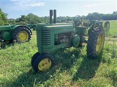 1943 John Deere A 2WD Tractor 