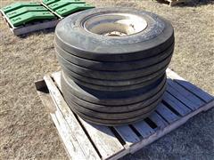 12.5-15 Tires On 6 Hole Implement Rims 