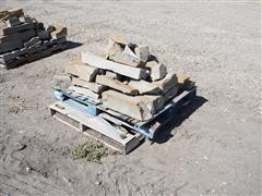 Pallet Of Decorative Landscaping Rocks 