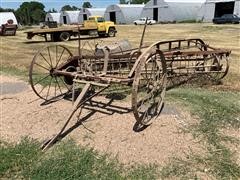 Steel Wheeled Pull Type Side Delivery Rake 