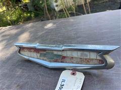 1956-57 Chevrolet Trunk Emblem w/ Bezel 