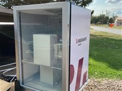 Brevant Seeds - Custom Glass Front Refrigerator 