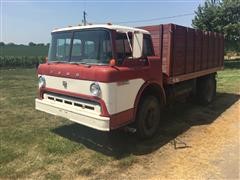 1971 Ford 600 Cabover S/A Grain Truck 