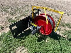 Skid Steer Mounted Wire Winder 