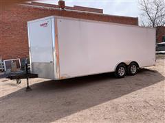 2013 United UXT T/A 20' Enclosed Trailer Set Up For Construction 