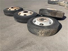 Bridgestone 245/75R22.5 Tires & Rims 