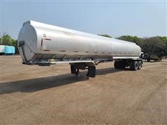 1980 Custom Aluminum T/A Fertilizer Tanker Trailer 