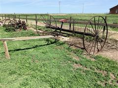 Horse Drawn Dump Rake 