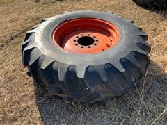 Goodyear 18.4-30 Tire & Rim 