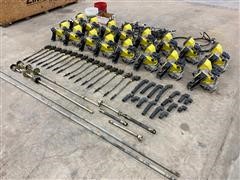 2013 Precision Planting 1770NT Planter Parts Seed Meters W/Clutch & ProDrive Cables 