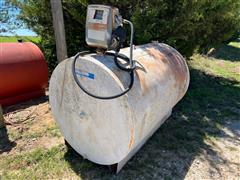 500-Gallon Fuel Tank W/Pump 