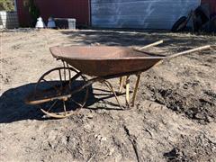 Antique Wheel Barrow 