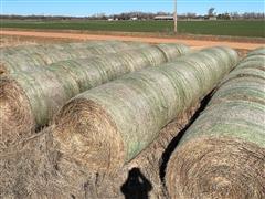 5x6 Prairie Hay Round Bales 