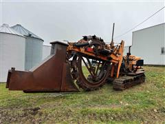 1970 Parsons 180 Trencher Liner Tile Machine 