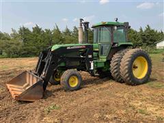 1979 John Deere 4640 2WD Tractor W/Westendorf Loader 