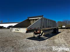 1997 Mate T/A 39' Aluminum Belly Dump Trailer 